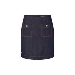 1019PBOMarmonti skirt, dark denim, PBO