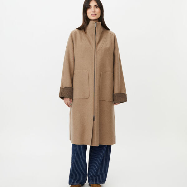 MaTylixia Coat, petrified oak, Masai