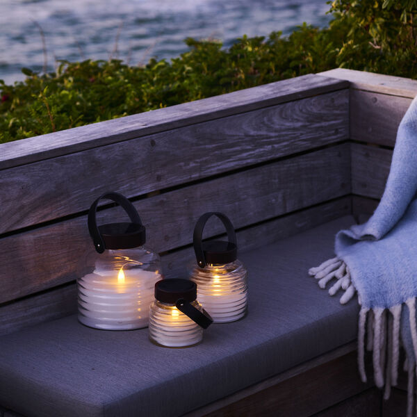 Aston Solar Jar, clear, Sirius Home