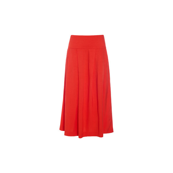 Kumamoto skirt with pleats, fiery red, BITTE KAI RAND