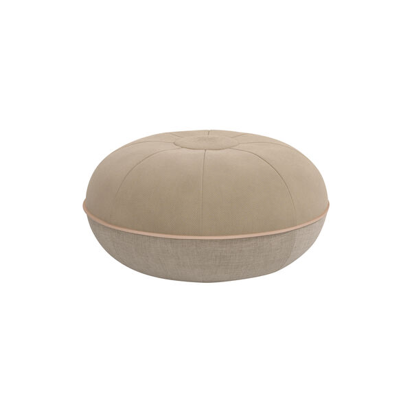Pouf, pale yellow, Fritz Hansen
