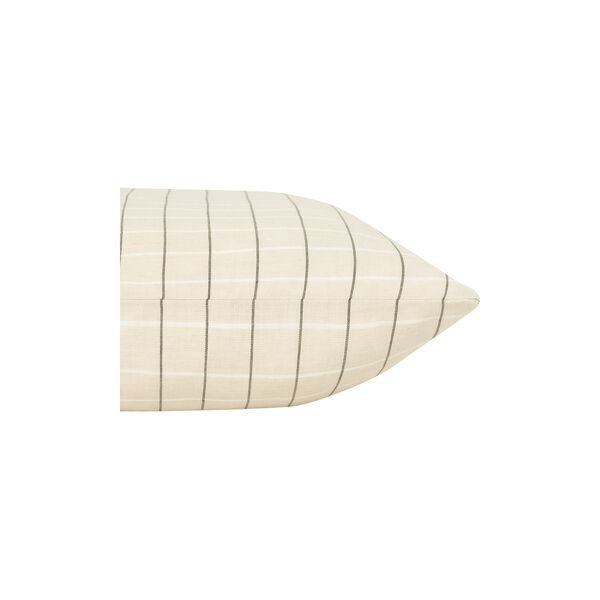 Sienna Cushion, winter white check, Studio Feder