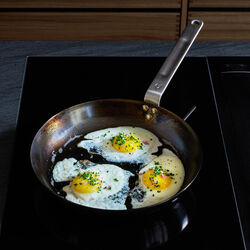 Bratpfanne aus Carbonstahl &Oslash; 28 cm, Gastrotools