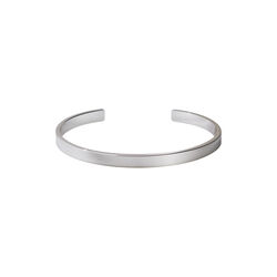 BANGLE Bracelet, rhodium, bangle up