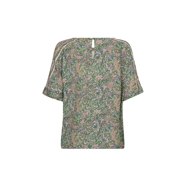 MMPalma Flowish Orchid Bluse, turf green, MOS MOSH