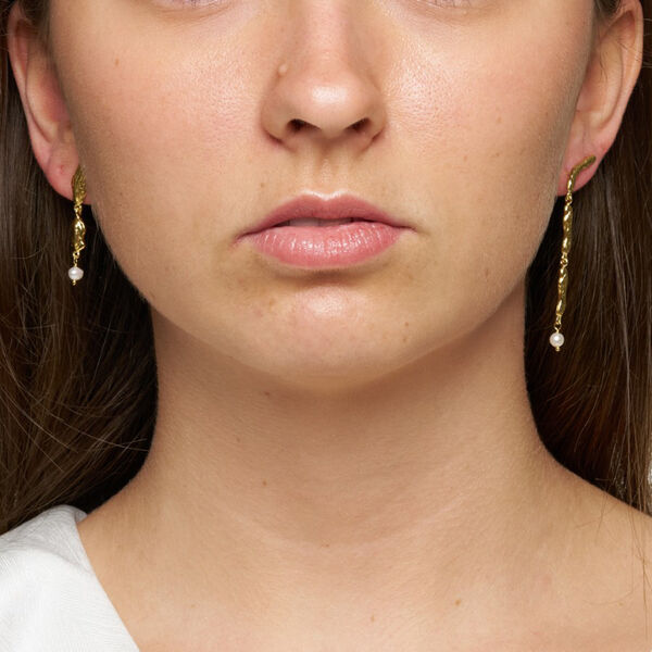 Esther crawlers, gold plated, Pure by Nat