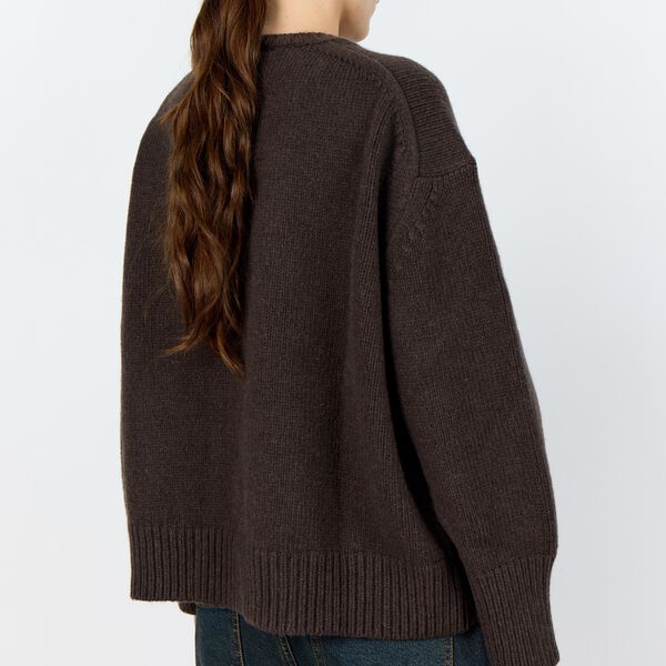 LR-PERLE 1 Pullover, coffee, Levet&eacute; Room