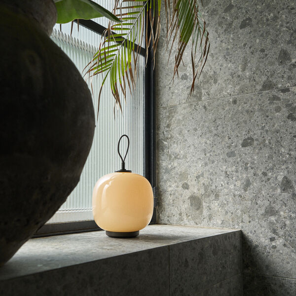 VL45 Radiohus Portable Lamp,dusty terracotta, Louis Poulsen