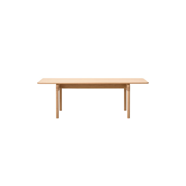 FF6438 Post Dining Table, light oiled oak, Fredericia Furniture