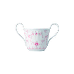 Gerippte Babytasse Koralle 13 cl, Royal Copenhagen