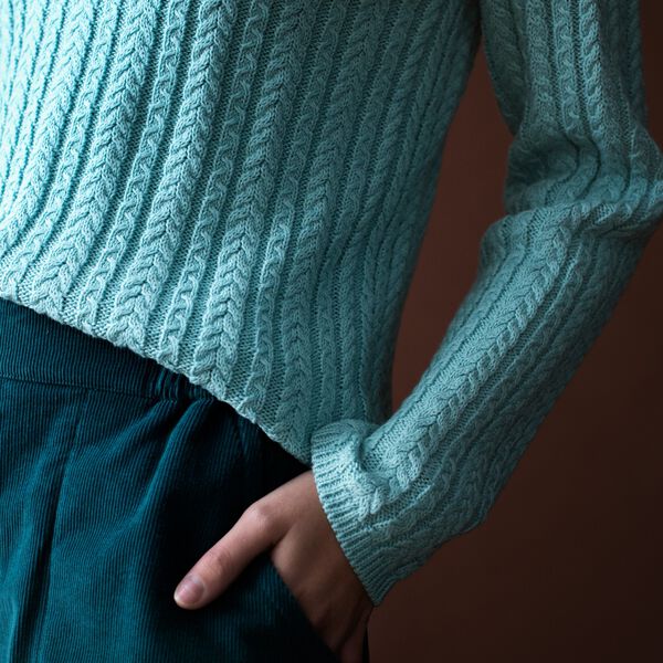 Loose Culottes, teal, Serendipity