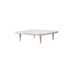 Fly SC11 Coffee Table, Bianco Carrara marble/oiled oak, &Tradition