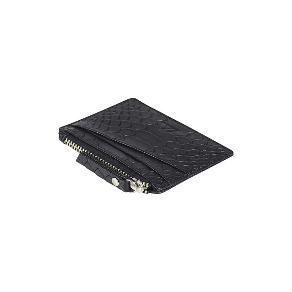 Frey Zip Card Holder, Snake, schwarz, Markberg
