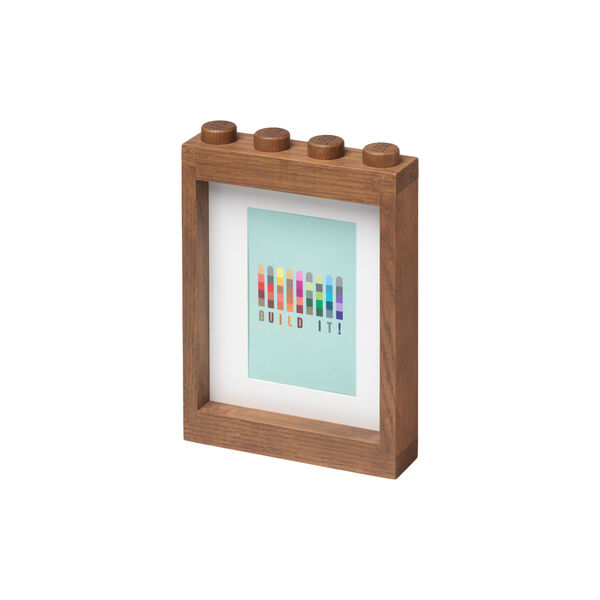 LEGO&reg; 1x4 Frame, dark stained oak, Room Copenhagen