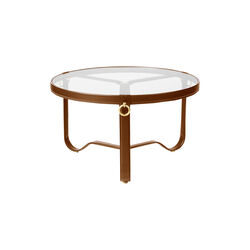 Adnet runder Couchtisch, hellbraun, GUBI