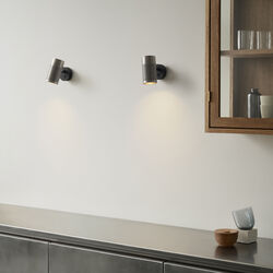 Patrone Wall Lamp Small, nickel-plated brass, Thorup Copenhagen