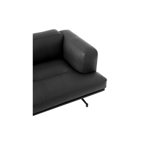 Inland AV22 2-Seater Sofa, Noble Black, &Tradition