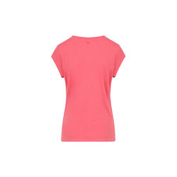 CC Heart Basic Rundhals-T-Shirt, papaya pink, Coster Copenhagen
