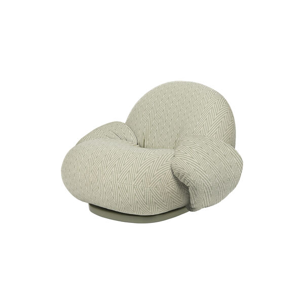 Pacha Outdoor-Loungesessel mit Armlehne, Chevron 008, GUBI