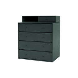 KEEP Chest of Drawers, 163 black jade, Montana Furniture
