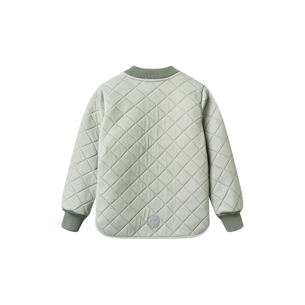 Thermo jacke Loui, green stripe, Wheat