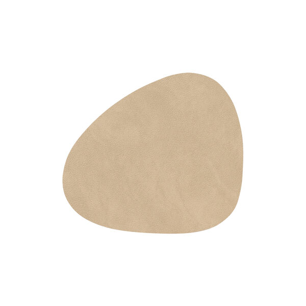 Nupo glass mat Curve, sand, LIND DNA