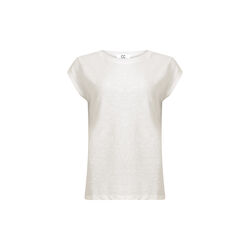 CC Heart basic O-neck T-Shirt, white, Coster Copenhagen