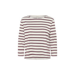 NelaPW T-shirt, tawny port stripe, Part Two