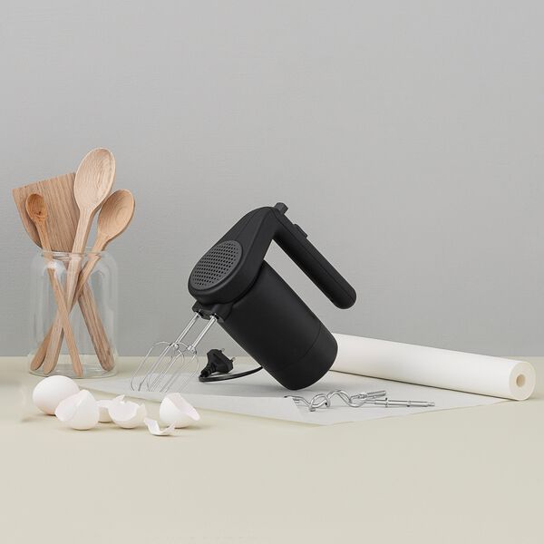 FOODIE Handmixer, black FOODIE Handmixer, black, RIG-TIG