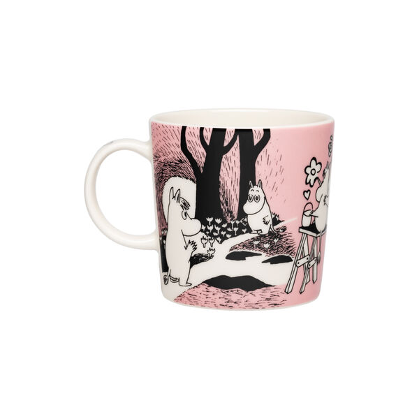 Mumin Teller- und Becher-Set Liebe, Moomin Arabia