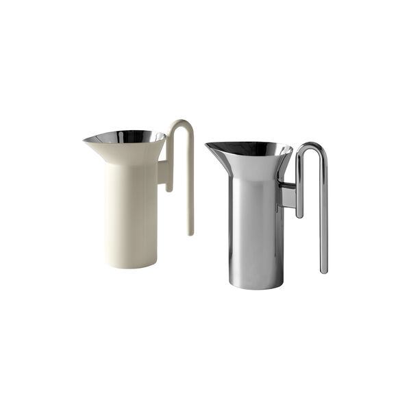 Momento JH38 Jug, polished steel, &Tradition