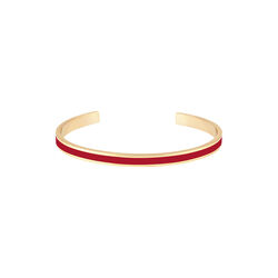 BANGLE Bracelet, salsa red, bangle up