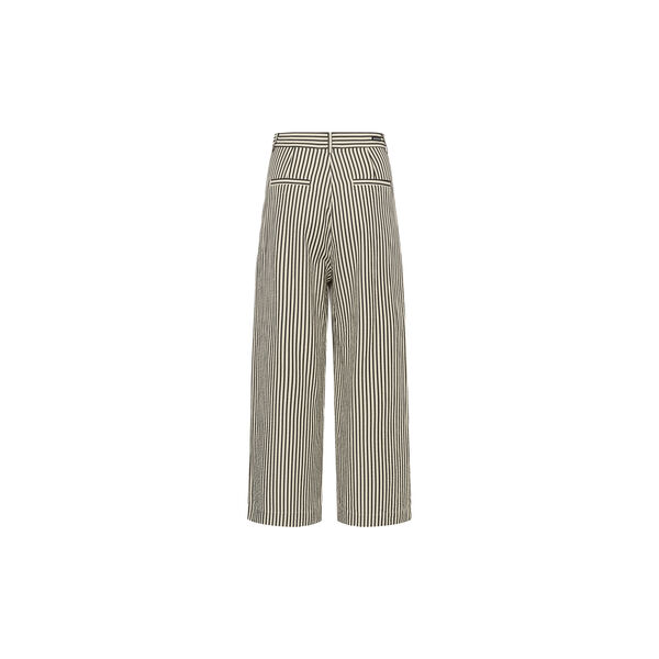 GARBOIW PANTS, vanilla / black stripe, InWear