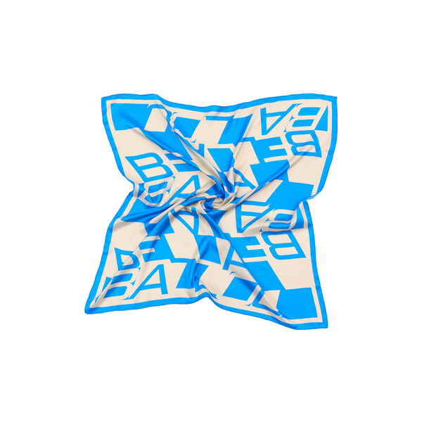 BB CHESS Schal, blau/creme, Bella Ballou