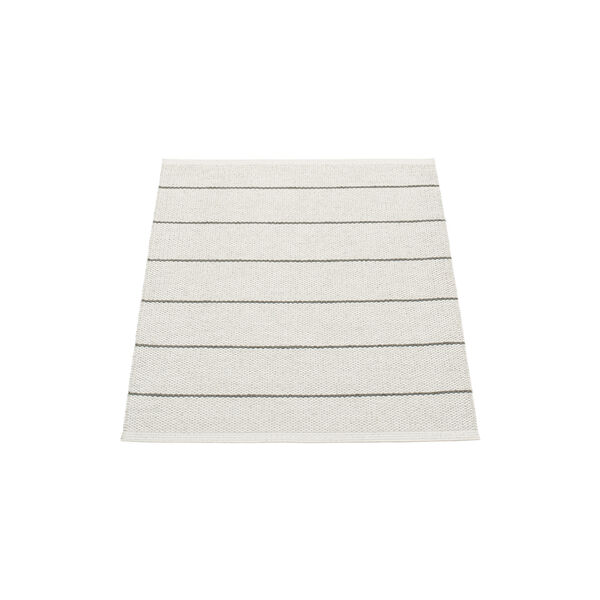 Carl Plastic Rug, warm grey/fossil grey, Pappelina