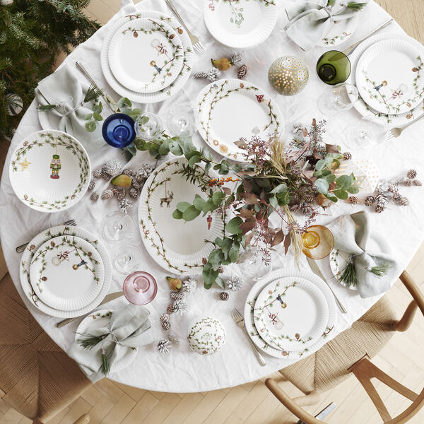Hammershøi Christmas ovale Tischplatte, Kähler