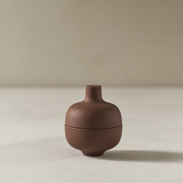 Sandgeheimnisse Kleine Schale, roter Ton, Design House Stockholm