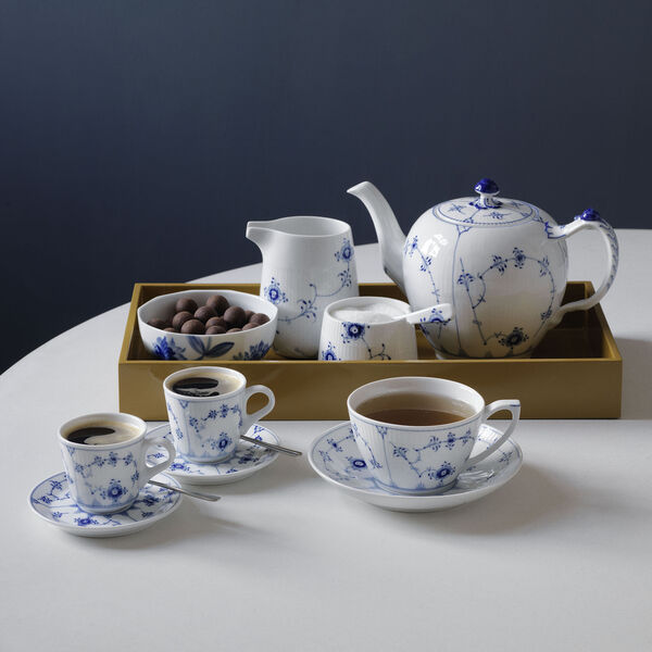 Elements Blau Schale mit L&ouml;ffel, Royal Copenhagen