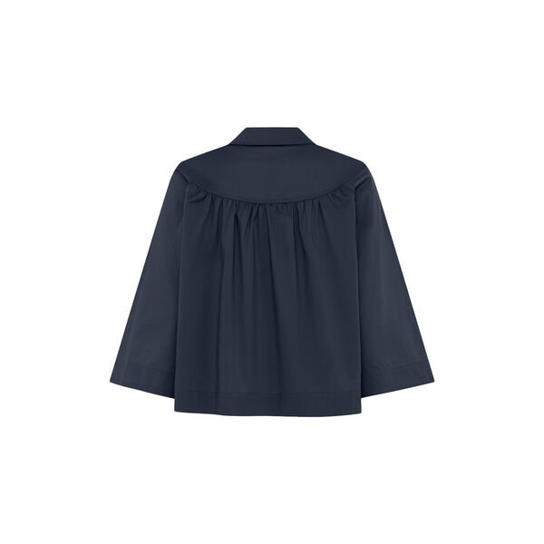 Vilma Shirt, dark blue, LA RŌUGE