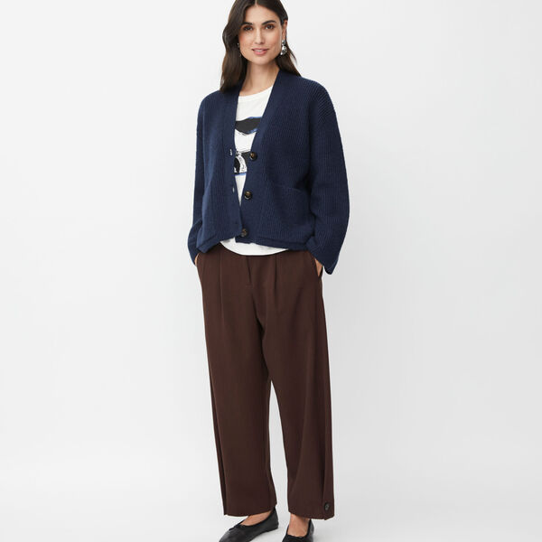 MaLexie Cardigan, navy blazer, Masai