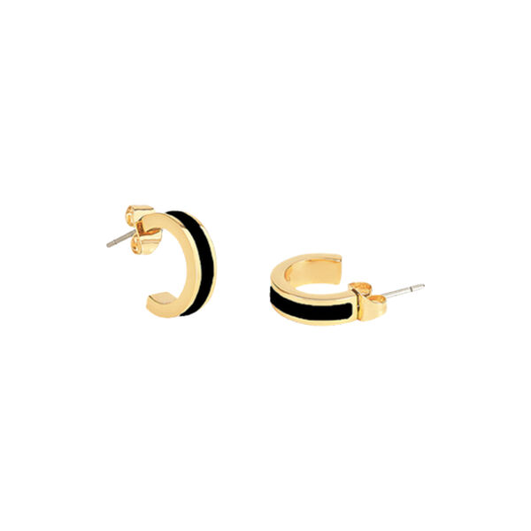 BANGLE Earrings Mini, black, bangle up