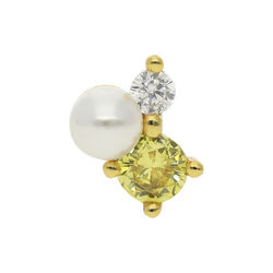 Alberte Earstud, yellow, Nuni Copenhagen