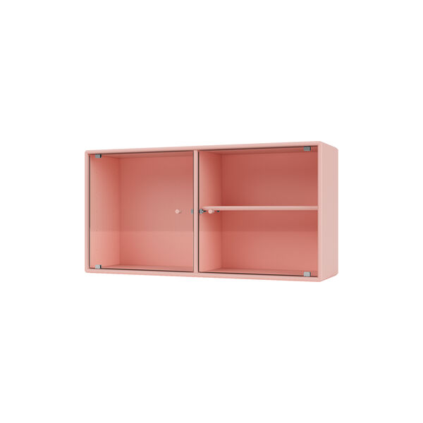 RIPPLE I Vitrine Cabinet, 167 ruby, Montana Furniture