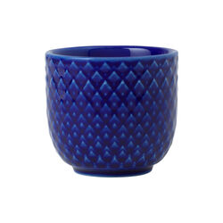 Rhombe Color Egg Cup, dark blue, Lyngby Porcel&aelig;n