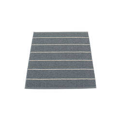 Carl Plastic Rug, granit/storm, Pappelina