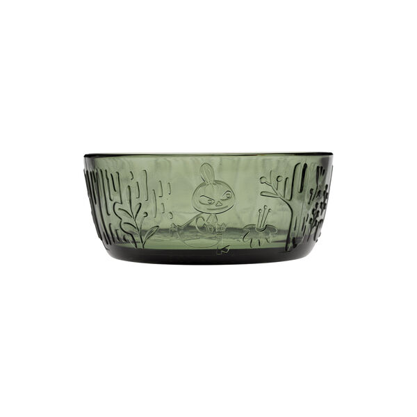 Moomin Bowl 35 cl, pine green, Moomin Arabia