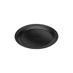 Knabstrup Teller &Oslash; 22 cm, schwarz, Knabstrup Keramik