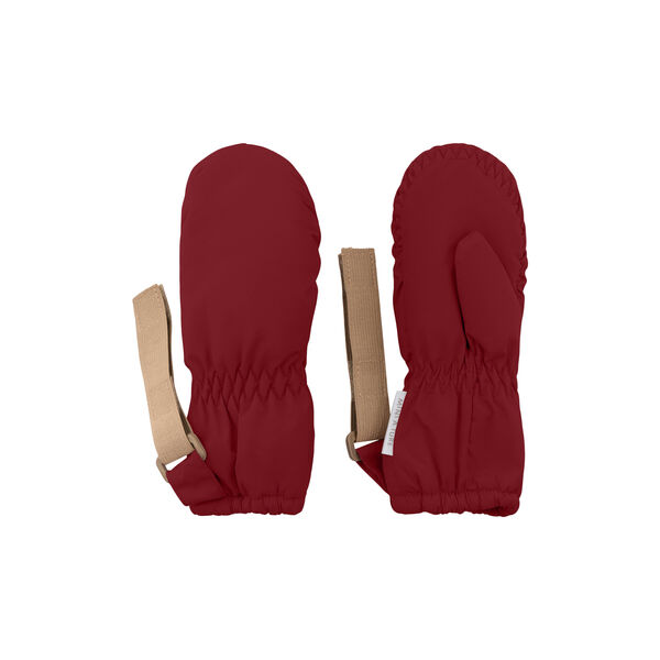 MATCORDT Fleece Lined Mittens, red merlot, Mini A Ture