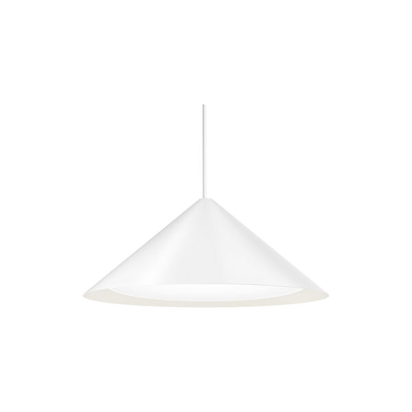 Keglen Pendelleuchte, white, Louis Poulsen