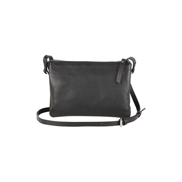 Vera Crossbody Tasche, Grain, schwarz, Markberg